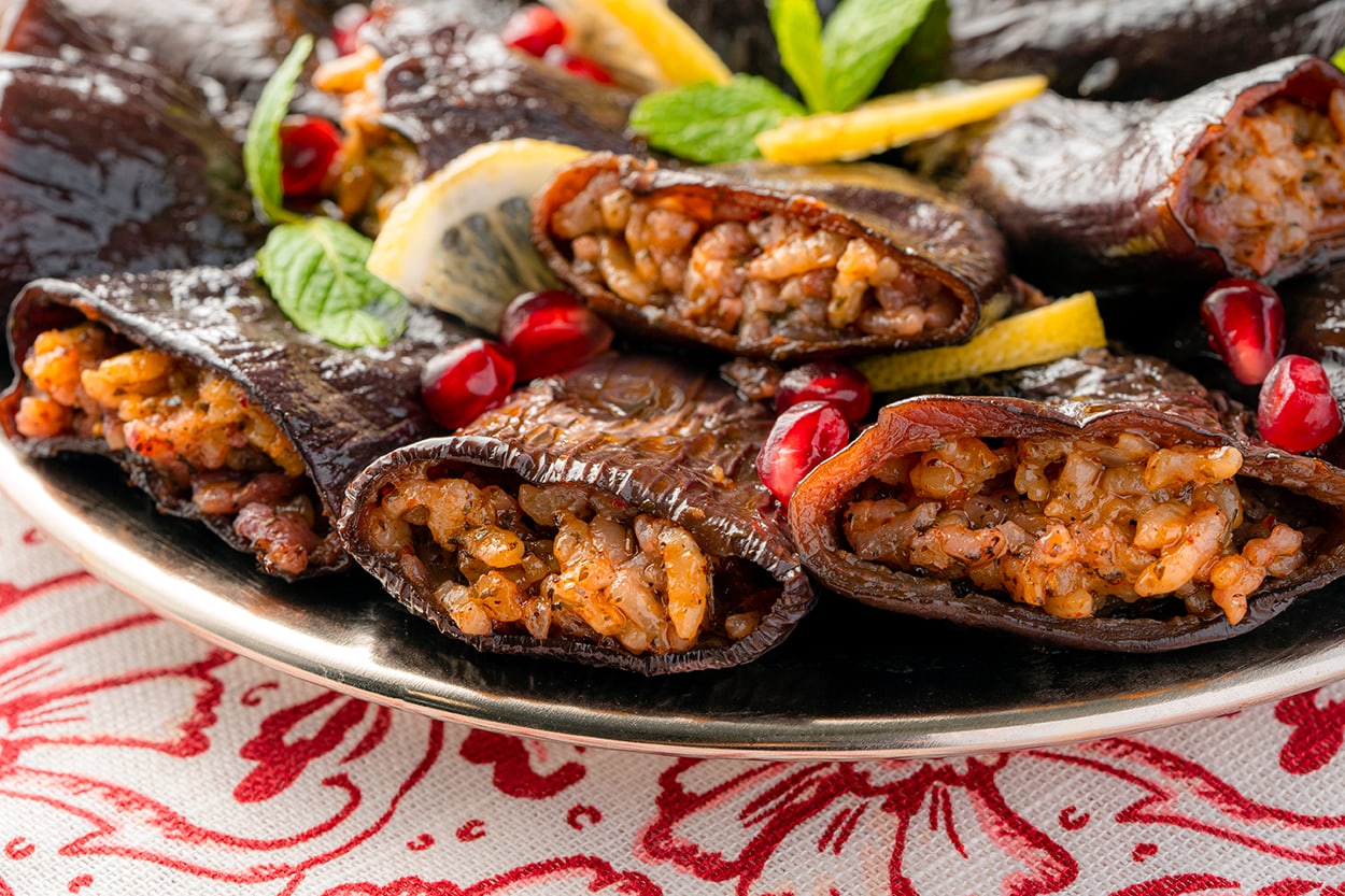 Kuru Patlıcan Dolması